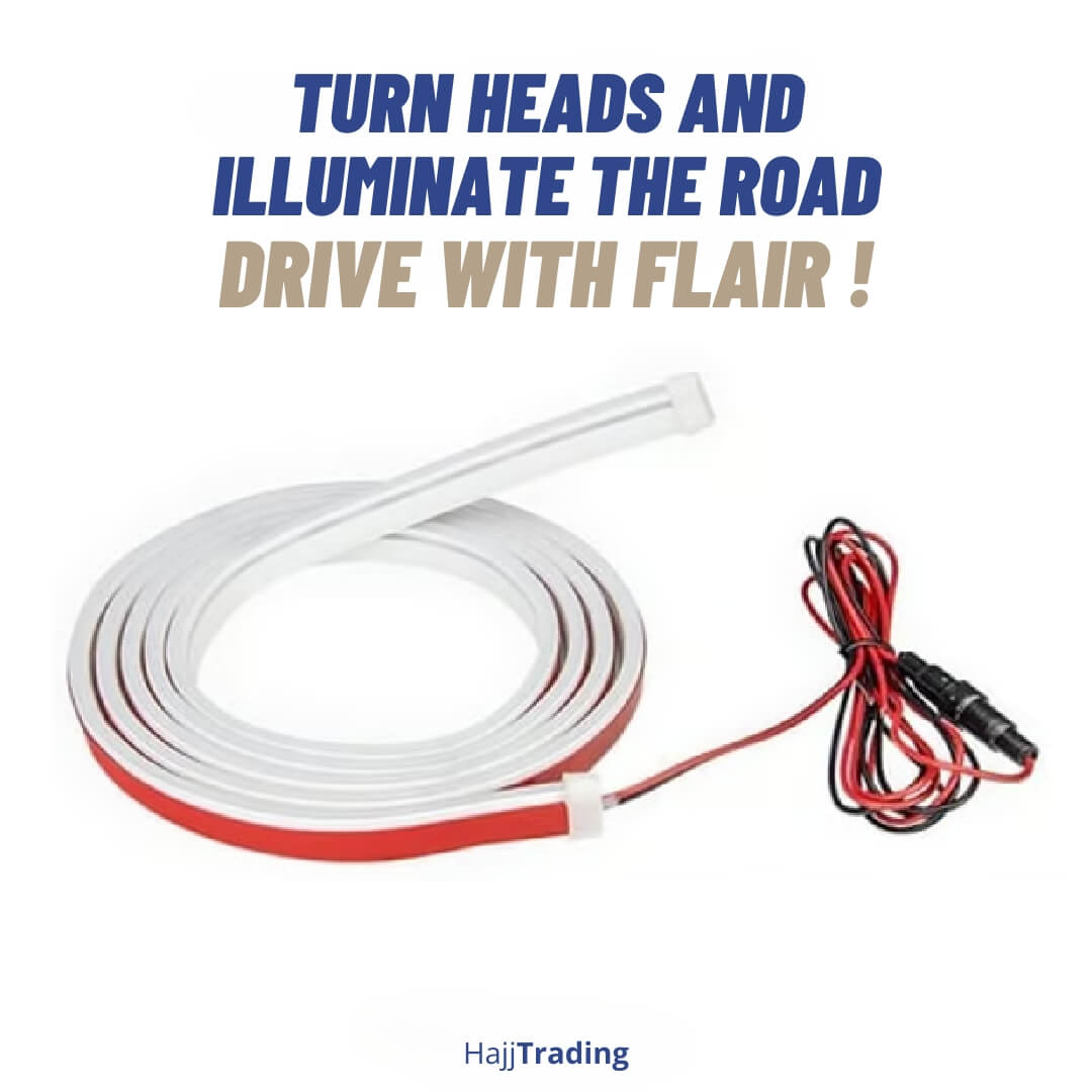 RGB LED Hood Light Strip ā App & Remote Control, 12V