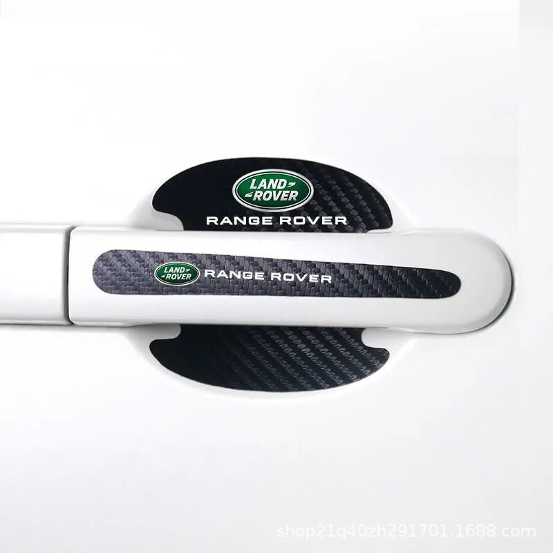 Carbon Fiber Black Car Door Anti-Scratch Protector Set