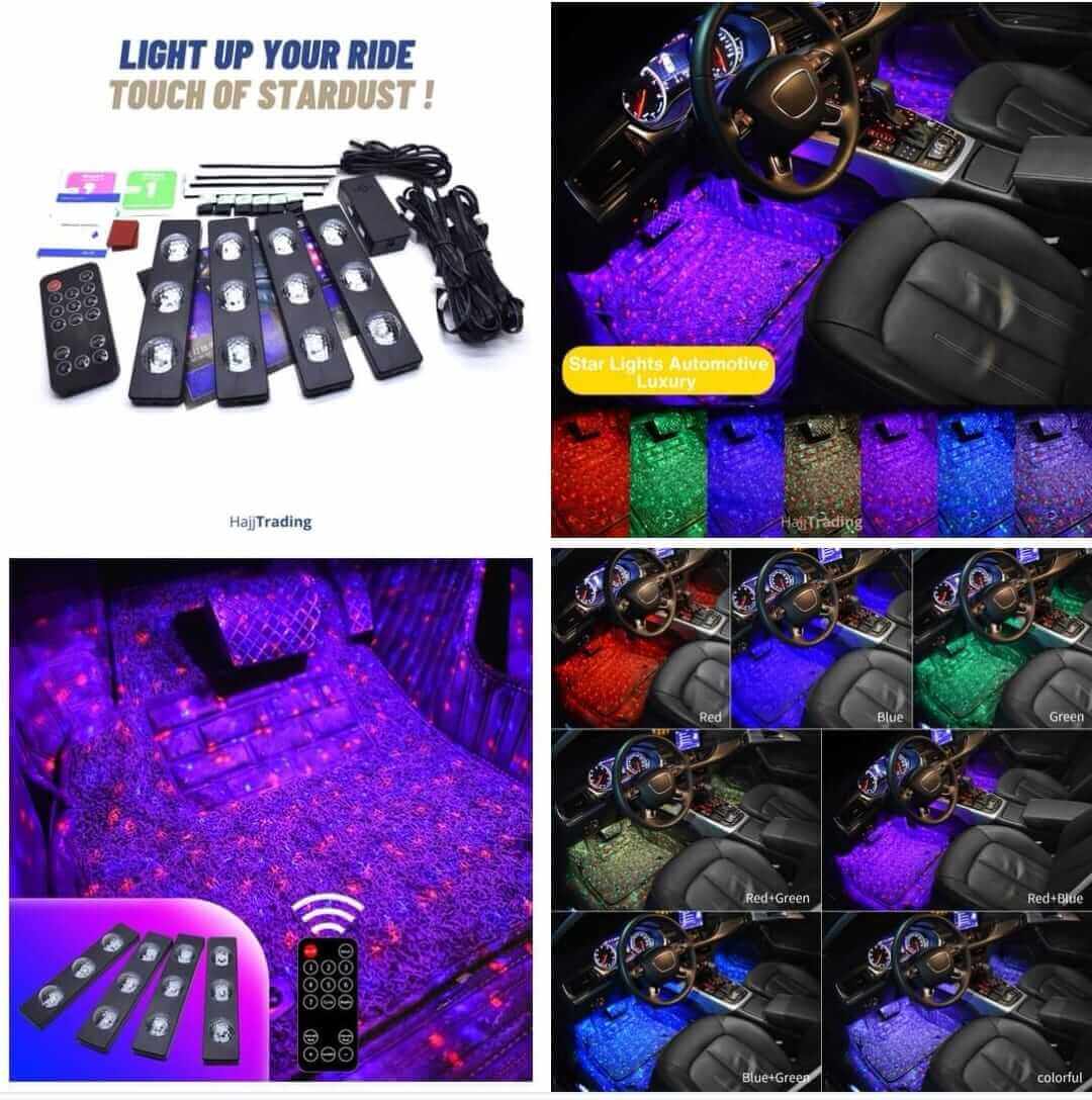 Car Interior LED Stars Lights Universal Fit