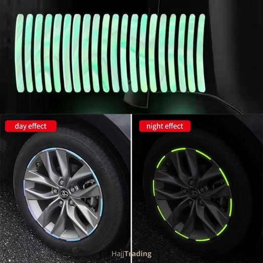 Luminous Reflective Wheel Stickers