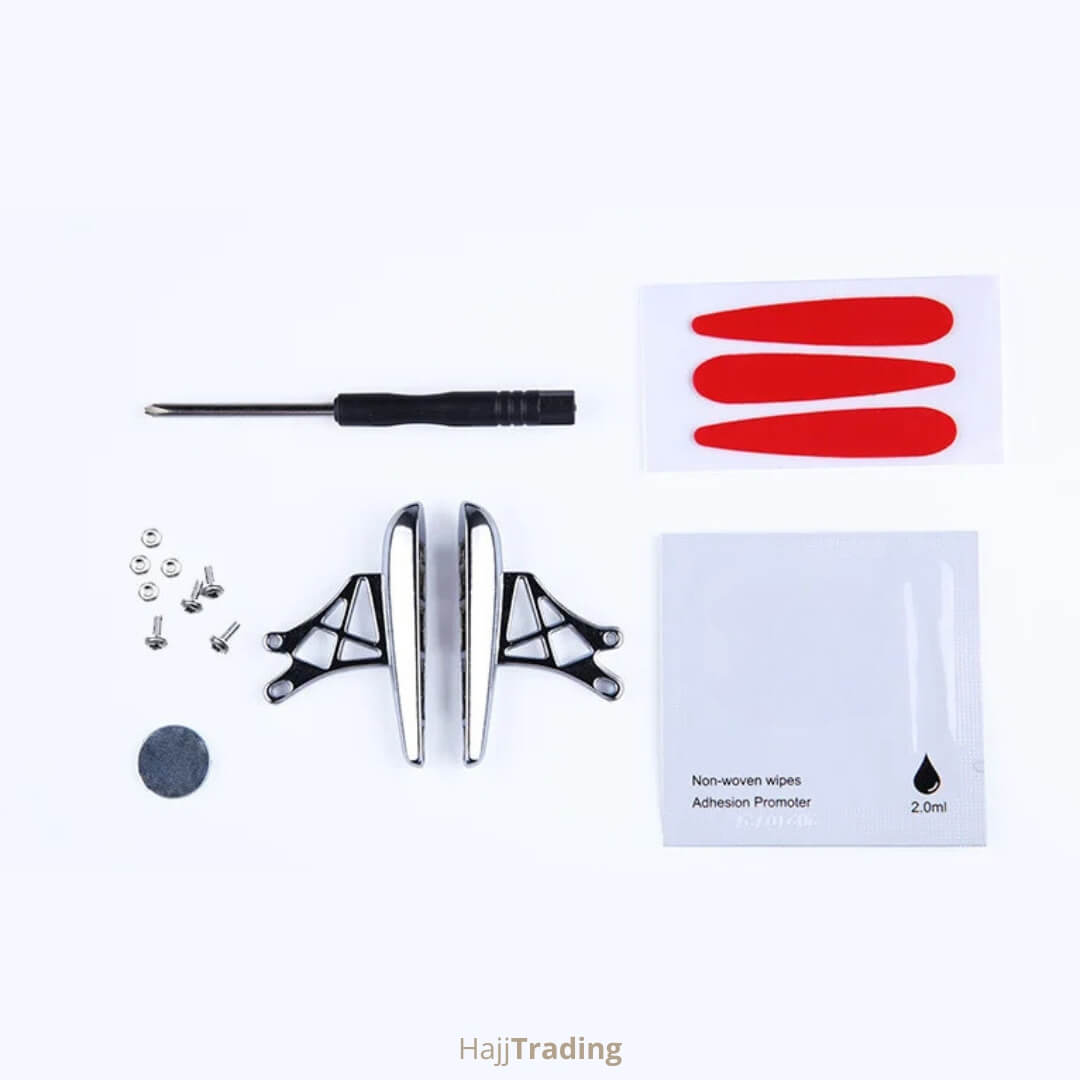 Solar Mini Spoiler LED Tail Light β Flashing Red Warning Light