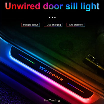 Universal Car Magnetic Door Pedal Lights Set