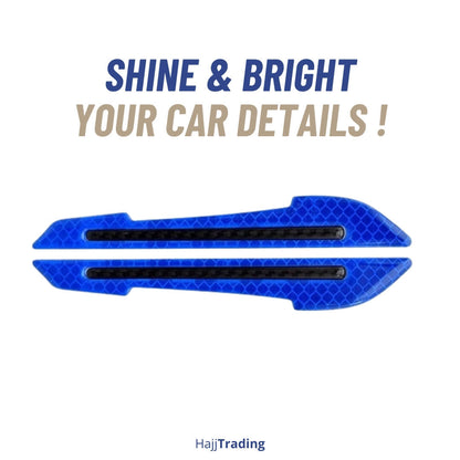 Reflective Mirror Stickers – Fluorescent, Waterproof Safety Set