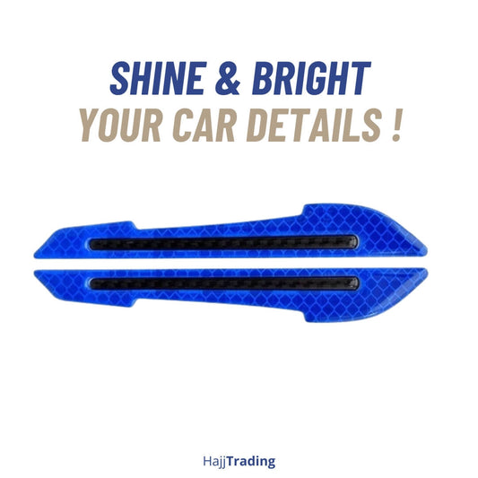 Reflective Mirror Stickers – Fluorescent, Waterproof Safety Set