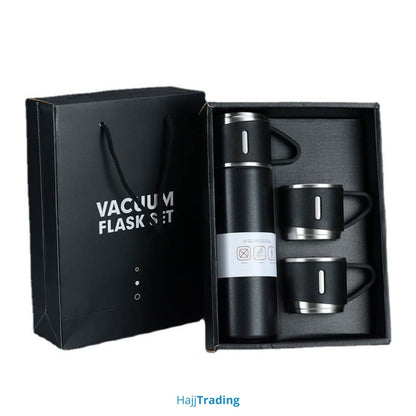 Portable Thermos Bottle – 500ml Stainless Steel, 8–12hr Heat Retention