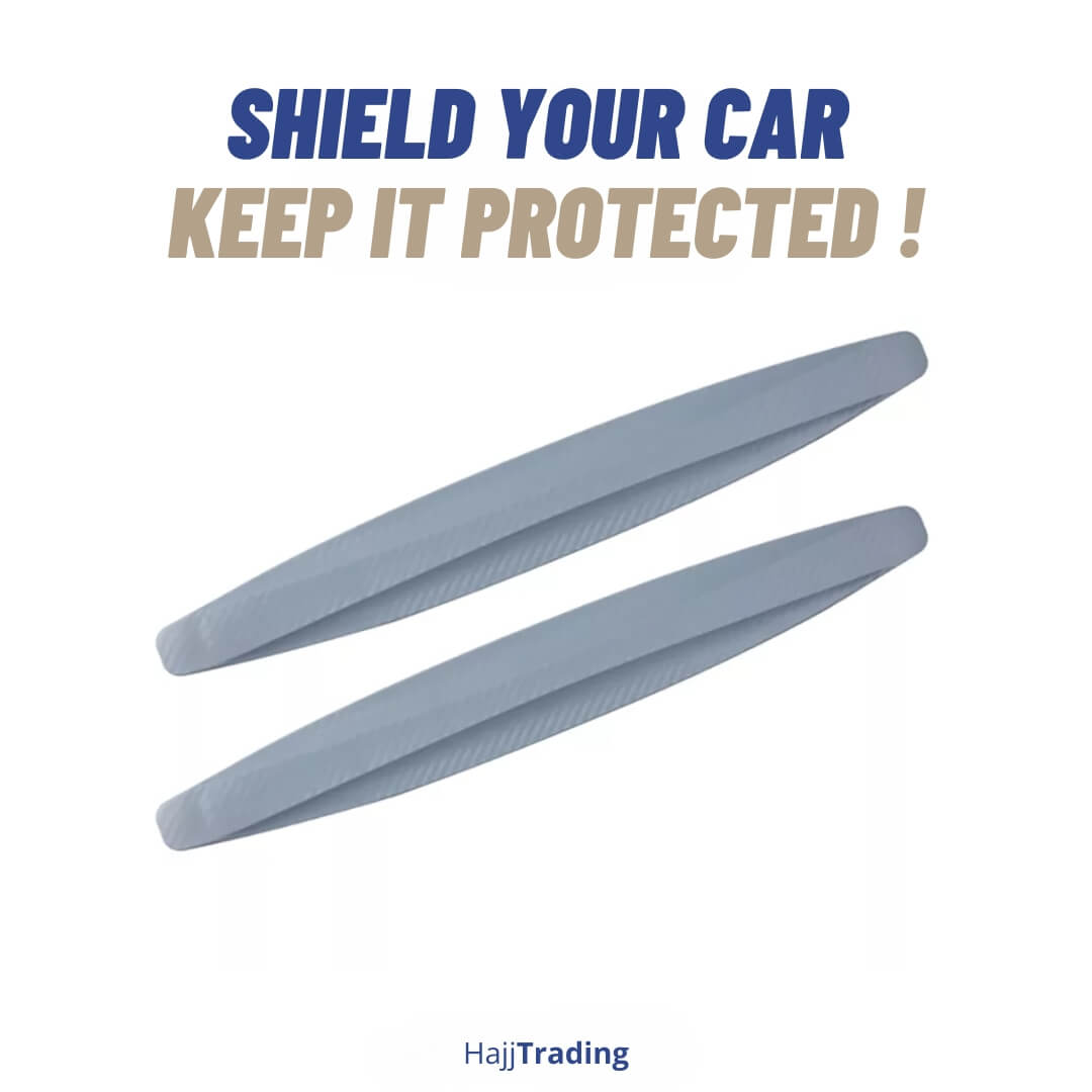 Bumper Protector Strips – Anti-Collision, Waterproof PVC (White/Gray)