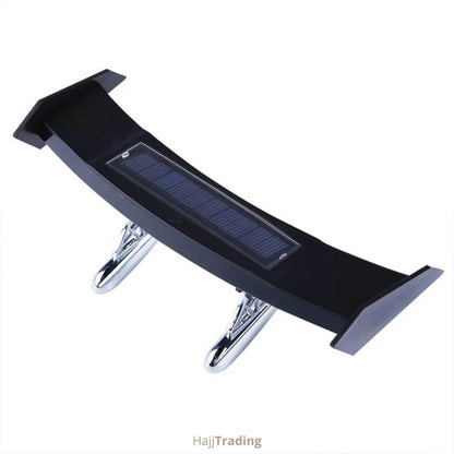 Solar Mini Spoiler LED Tail Light – Flashing Red Warning Light