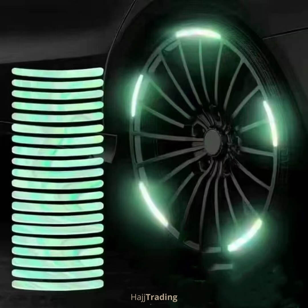 Luminous Reflective Wheel Stickers