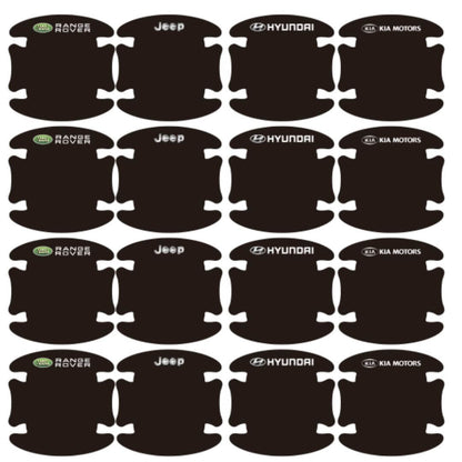 Carbon Fiber Black Car Door Anti-Scratch Protector Set