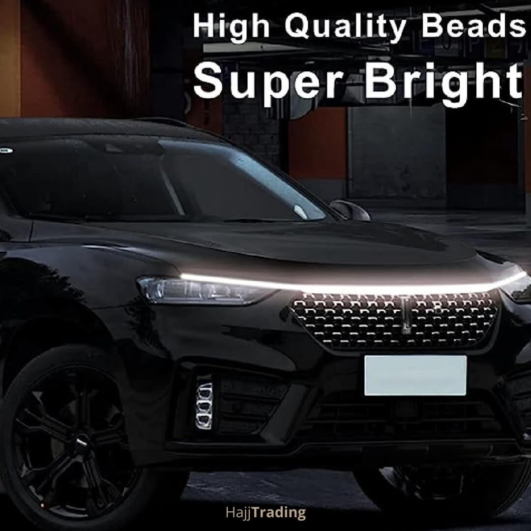 RGB LED Hood Light Strip –  App & Remote Control, 12V