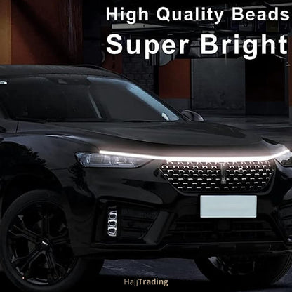 RGB LED Hood Light Strip –  App & Remote Control, 12V