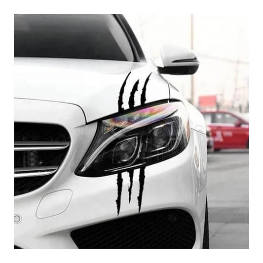 Monster Claw Car Sticker – Vinyl Scratch Decal for Car Body, Headlights, Hood