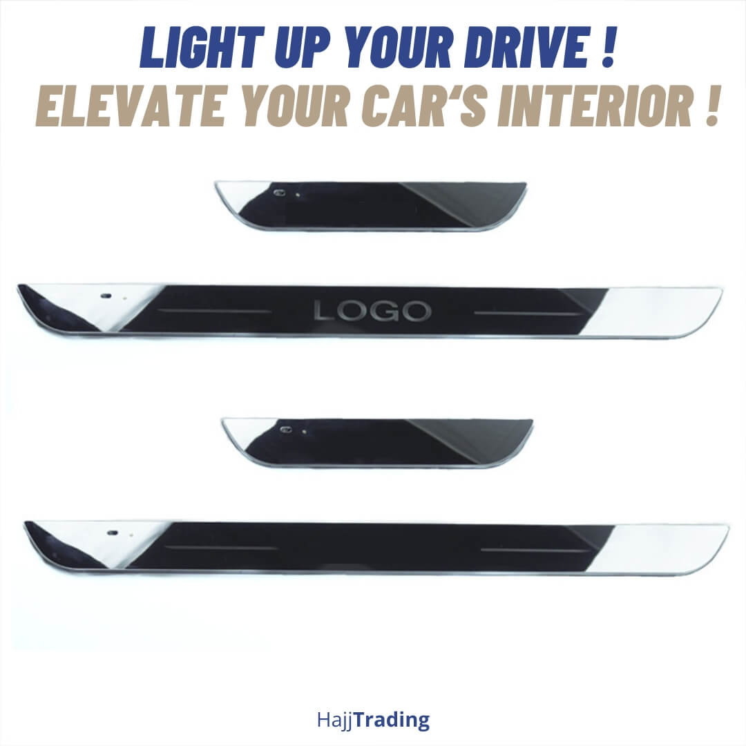 Universal Car Magnetic Door Pedal Lights Set