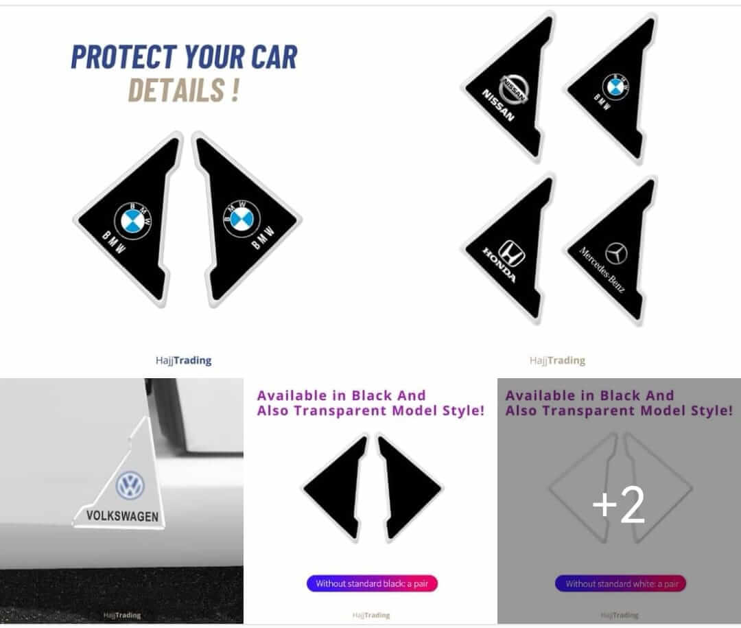 Car Door Corner Protector Set