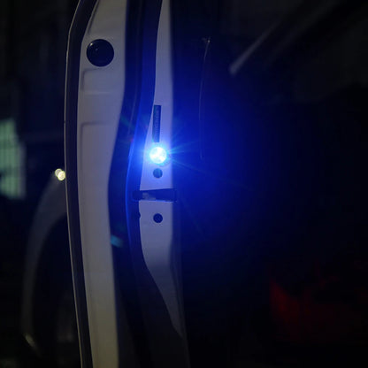 Mini Car Door Warning Strobe Lights – LED Safety, Magnetic Sensor