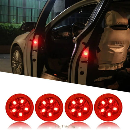 Mini Car Door Warning Strobe Lights – LED Safety, Magnetic Sensor