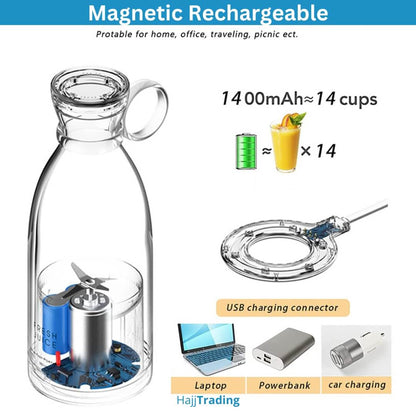Original Blendit Portable Blender – Rechargeable Mini Juicer, 350ml