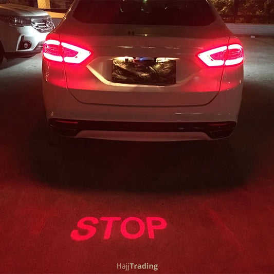 Rear Red LED Stop Light Alert – 8–36V Warning Brake Light