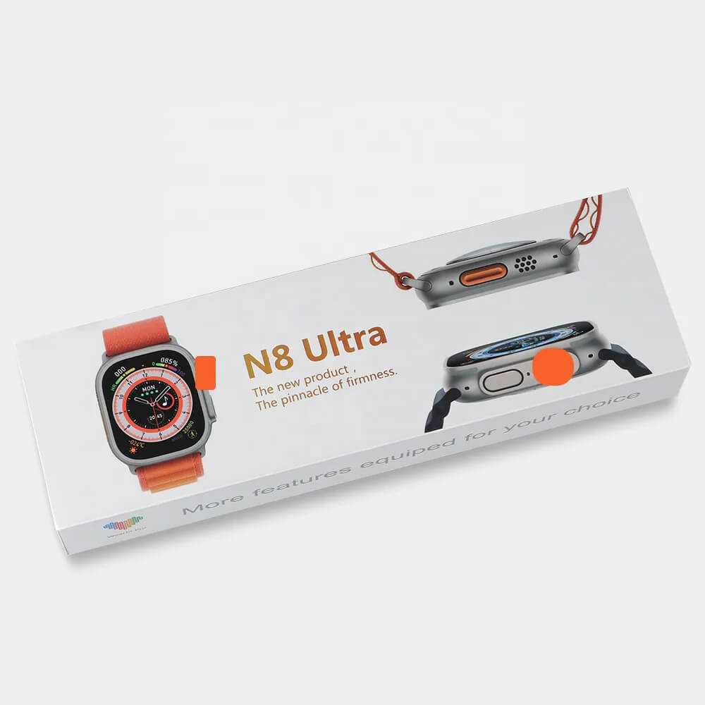 N8 Ultra Smart Watch – 2.02″ Display, Health Tracker, Compatible with Android/iOS
