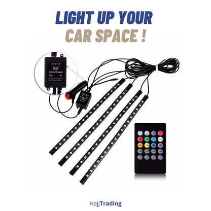 Car Ambient Interior Lighting Kit Universal Fit