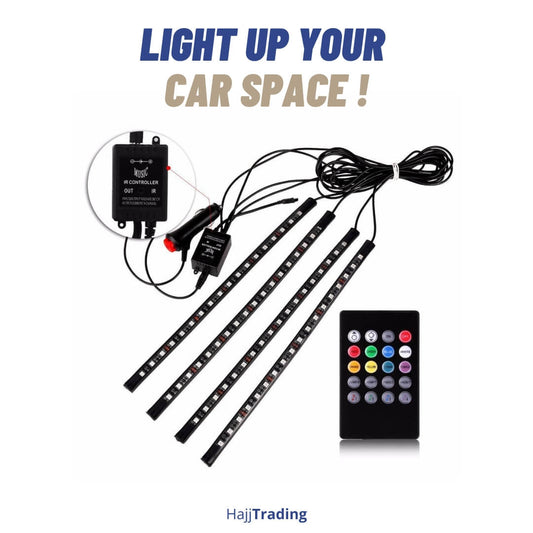 Car Ambient Interior Lighting Kit Universal Fit