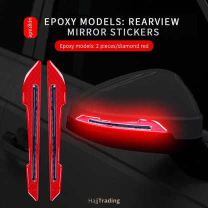 Reflective Mirror Stickers – Fluorescent, Waterproof Safety Set