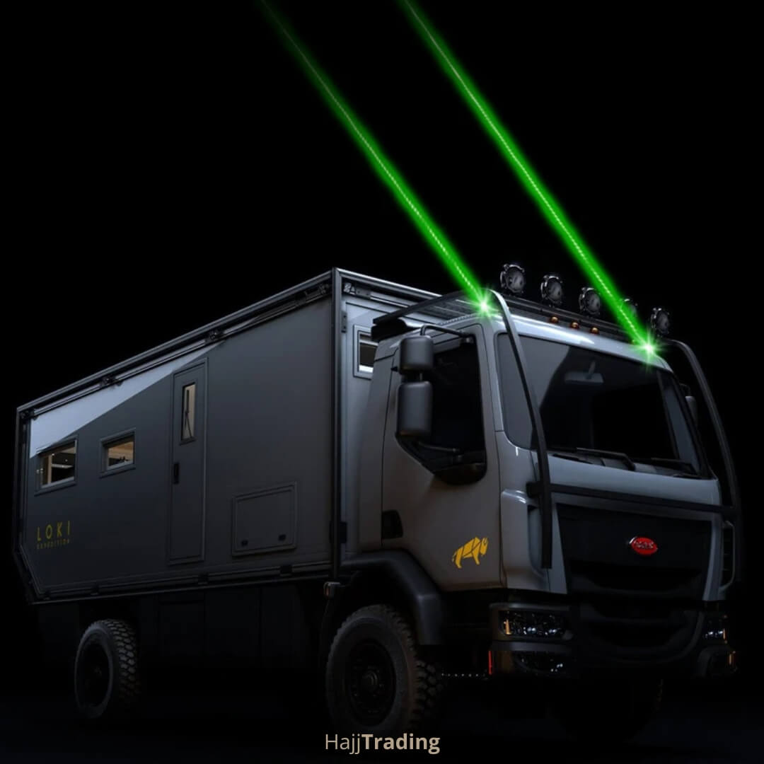 Green Roof Laser Lights Set – 2 Models, Remote Control, Waterproof