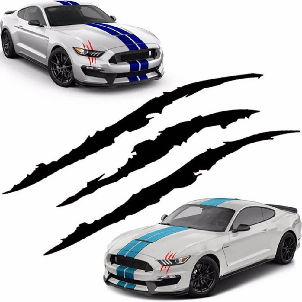 Monster Claw Car Sticker – Vinyl Scratch Decal for Car Body, Headlights, Hood