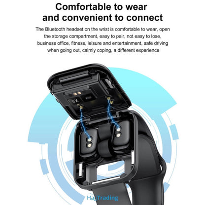 X8 Pro 2-in-1 Smart Watch with TWS Earbuds – iOS & Android Compatible