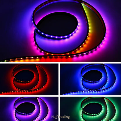 RGB LED Hood Light Strip –  App & Remote Control, 12V