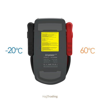 Emergency Jump Starter Power Bank – 15600mAh / 30000mAh Booster