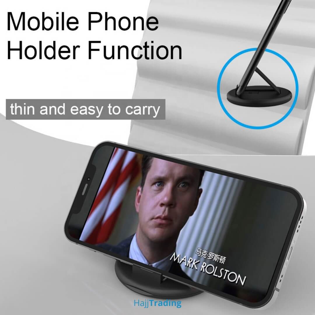 6-in-1 Portable Storage Box – SIM, Cable, Converters & Phone Stand