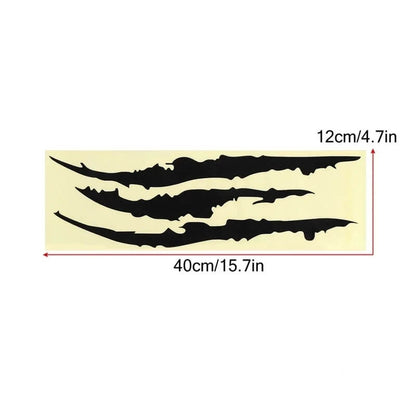Monster Claw Car Sticker – Vinyl Scratch Decal for Car Body, Headlights, Hood