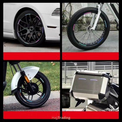 Luminous Reflective Wheel Stickers