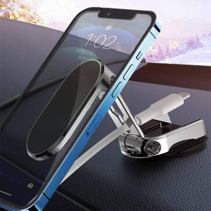 Strong Magnetic Phone Holder – 360° Rotating Car Mount, Universal