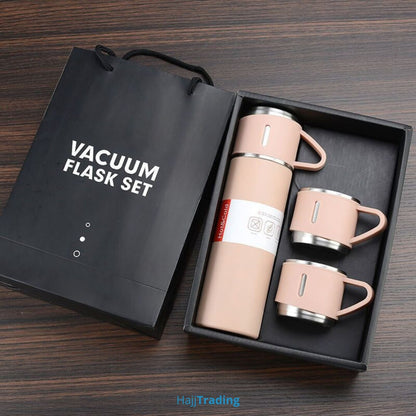 Portable Thermos Bottle – 500ml Stainless Steel, 8–12hr Heat Retention