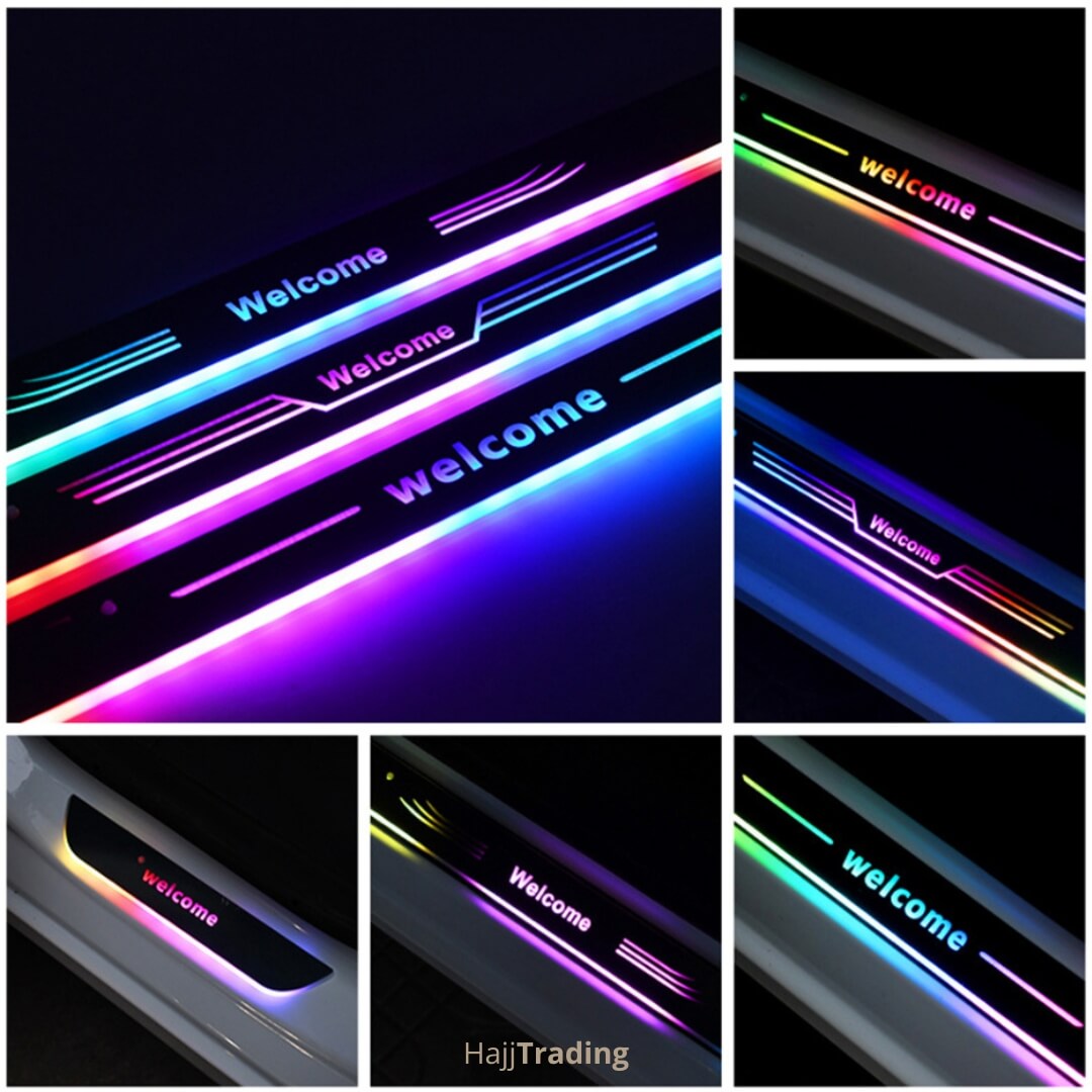 Universal Car Magnetic Door Pedal Lights Set