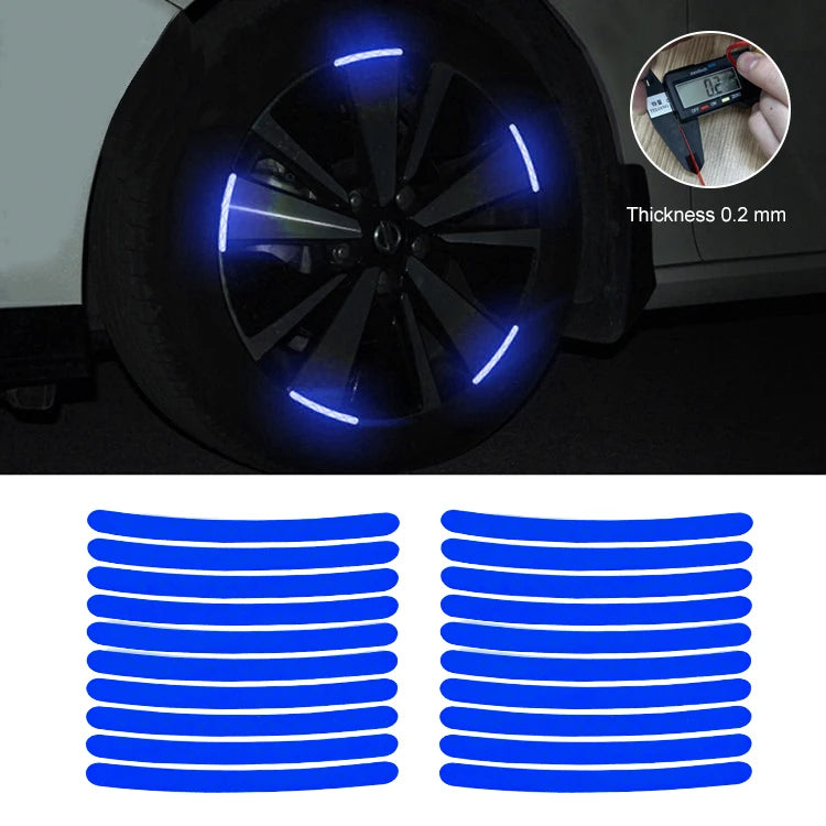 Luminous Reflective Wheel Stickers