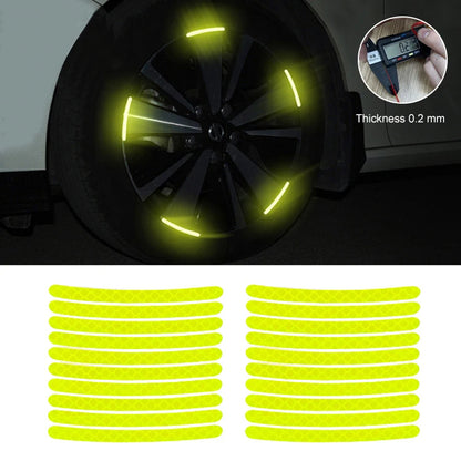 Luminous Reflective Wheel Stickers