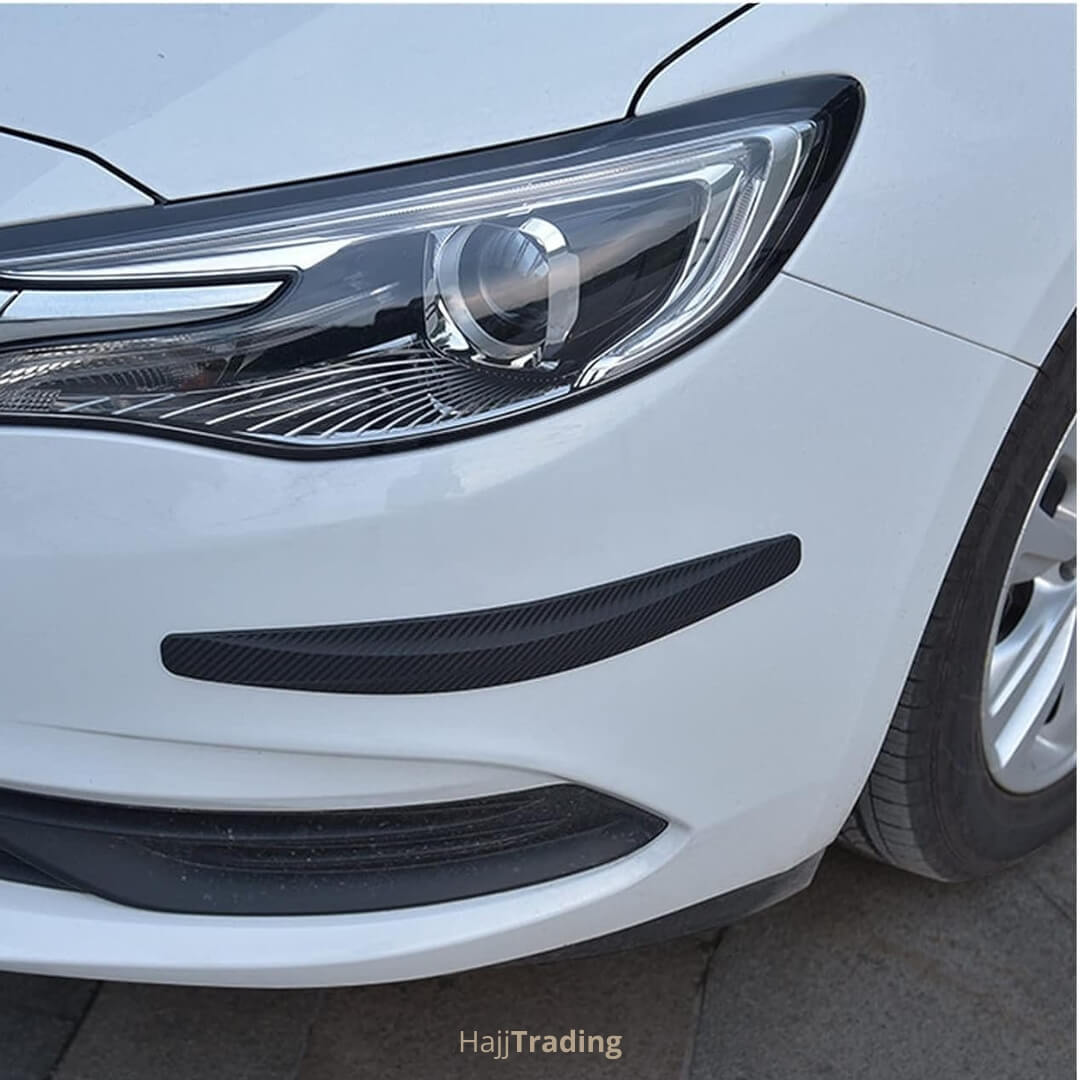 Bumper Protector Strips – Anti-Collision, Waterproof PVC (White/Gray)