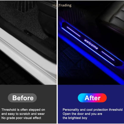 Universal Car Magnetic Door Pedal Lights Set