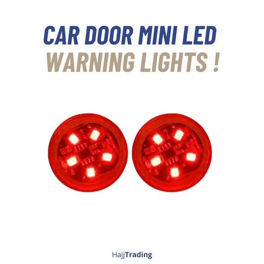 Mini Car Door Warning Strobe Lights – LED Safety, Magnetic Sensor