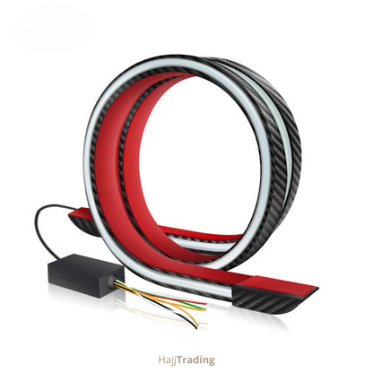 Carbon Fiber LED Spoiler Light – Dynamic Tail Brake & Turn Signal