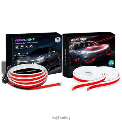 RGB LED Hood Light Strip –  App & Remote Control, 12V