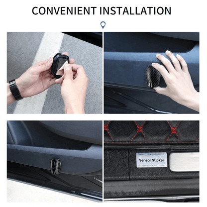 Car Door LED Logo Projector Lights – Rechargeable, Wireless, Smart Sensor, 2pcs Set