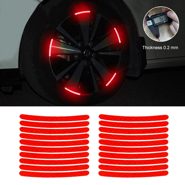 Luminous Reflective Wheel Stickers