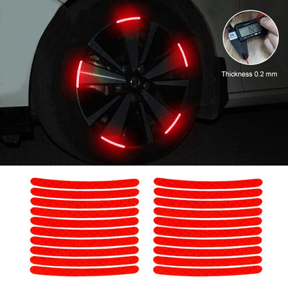 Luminous Reflective Wheel Stickers