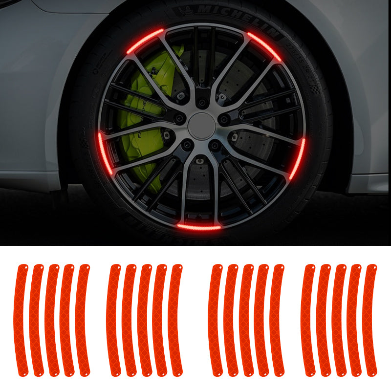 Luminous Reflective Wheel Stickers